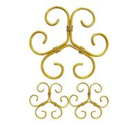 Hogvinnatil Supporto per Gambo per Piante, Pali di Supporto per Piante | Design Unico Decorativo subpraso per Piante,Supporto per steli di Fiori in Metallo, per Piante da Interno per