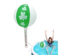 Hogvinnatil Termografia per piscina, termografo per piscina | Flotating Practis Tempa Temper,Accessori per laghetti da nuoto, forniture di misurazione della temperatura per lago o fiume all'aperto,