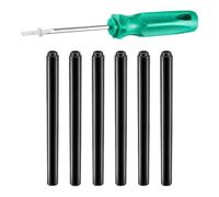 Hogvinnatil Testine Per Irrigatori A Goccia - Kit di 7 Prolunghe per Irrigatore con Avvitatore,Attrezzature Giardino per Prato Terrazzo Percorsi Irrigazione Pali Goccia