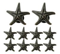 Hogvinnatil Tirare le maniglie per armadi e cassetti, hardware armadio striscia | 10 pezzi Maniglia per armadio Cassetto in lega di zinco Tirare - Gang spogliatoio di ricambio