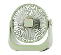Hogvinnatil Ventilatore da Tavolo | Ventilatore da Tavolo Compatto per Ambienti Piccoli,3 Velocità, Circolatore d'Aria Portatile con Oscillazione a 90 Gradi, Ideale per Casa, Campeggio e Cucina