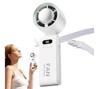 Hogvinnatil Ventilatore portatile Handheld, ventilatore portatile di raffreddamento pieghevole | Ventilatore per condizionatore d'aria portatile - Strumento di raffreddamento per la regolazione della