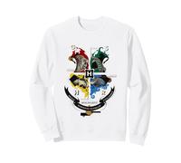 Hogwarts Houses Emblema Scuola di Magia Felpa