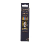 Hogwarts Houses Pencils 4 Pack Pencils by Paperblanks (Harry Potter Collection)