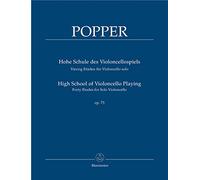 Hohe Schule des Violoncello-Spiels. 40 Etüden für Violoncello solo op. 73