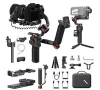 Hohem iSteady MT3 Pro Kit Stabilizzatore Gimbal con AI 2.0 Tracking, 1,4" Telecomando Touchscreen Staccabile, Carico Massimo 5,5 lb, Motore di Messa a Fuoco Seguita, per Fotocamere Mirrorless