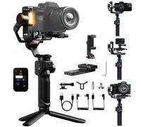 Hohem iSteady MT3 Pro Stabilizzatore Gimbal, 3 Assi con Tracking IA, CCT | Telecomando Live Feed Rimovibile, Carico Utile 2,5kg per Fotocamere Sony Canon Fujifilm Nikon Lumix, Action Cam e Smartphone