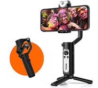 Hohem iSteady V2 Stabilizzatore cardanico per smartphone con intelligenza artificiale a 3 assi con tracciamento visivo AI Luce video a LED Gimbal pieghevole per iPhone12 11Pro Max Samsung S20 per Vlog