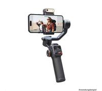 Gimbal per smartphone Hohem Pro a 3 assi con luce magnetica con funzione di tracciamento AI
