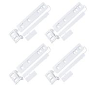 Hohitenz Set di 4 cerniere da traino per frigorifero, compatibili con accessori per frigorifero AEG 223034904/1, 223034904, set di montaggio per frigorifero, porta a traino