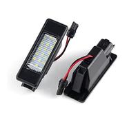 HOHMI Luce della Targa a LED Bianco Senza errori 2 Pezzi Adatta for Nissan X-Trail T30 T31 Qashqai J10 J11 Primera P12 Pathfinder R51 Juke F15