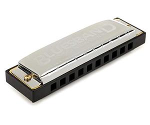 Hohner 1501BX Bluesband - Armonica in chiave di do, colore nero