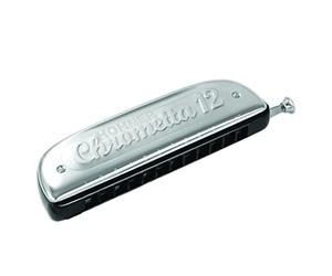 Hohner 255/48 (g) Chrometta 12 Note sol/48 voci con cambio.