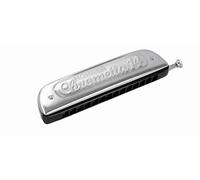 Hohner 257-C Chrometta 14 Armonica, cromatica, in chiave di do, argento