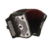 Hohner 3100GB Pantera Fisarmonica G-C-F, Nero, Panther G/C/F