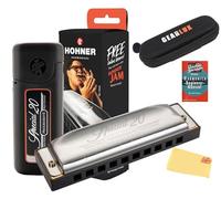 Hohner 560 Special 20 - Set di armonica con custodia per il trasporto, manuale per principianti e panno per la pulizia Austin Bazaar, chiave di C