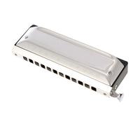 Hohner Harmonicas Ace 48, 12 fori, chiave di do, argento, custodia in nylon