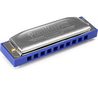 Hohner, armonica a bocca Pentaharp, in chiave di re minore, in acciaio inox (M21BX-DM)