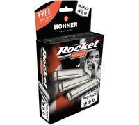 HOHNER Armonica a bocca Rocket, C/G/A ProPack