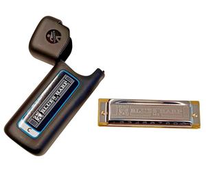 Hohner Armonica Blues Harp MS Tonalità Do C Diatonica 20 Voci Pettine Legno