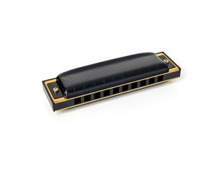 Hohner Armonica Re MS SERIES Pro Harp Black D732512
