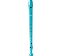 Flauto hohner 9508 colore celeste custodia verde e trasparente