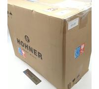 Hohner Bravo III 120 Fisarmonica cromatica a tasti di pianoforte nera...