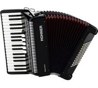 Hohner Bravo III 72 Black silent key