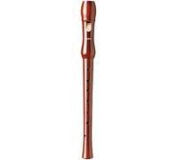 HOHNER Flauto dolce Musica Line, tedesco, due pezzi, legno di pero scuro - NUOVO
