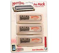 HOHNER Marine Band Pro Pack, chiave G, A e C (391896BX)