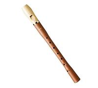 Hohner - mod. 9514 - Flauto dolce soprano, misto, diteggiatura barocca, 2 pezzi, in legno e plastica, colore: avorio