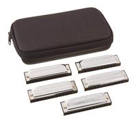 Hohner SPC Special Twenty Mundharmonika, 5er-Pack mit Koffer