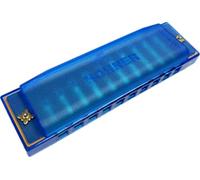 Hohner Armonica Do TRANSLUCENT Harp Blu M110B