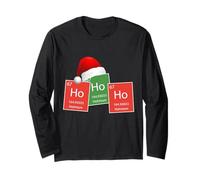 HoHoHo! Holmium Tavola Periodica Elementi Chimica Natale Maglia a Manica