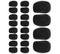 Hohopeti 10 Paia Cuffie Protettive per Orecchie in Silicone Spesso Impermeabili per Colorazione e Styling Chioma, Copri Orecchie Riutilizzabili Antirumore per Saloni e Uso Domestico