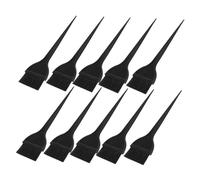 Hohopeti 10 Pezzi Bannocnetti neri per parrucchiere pettine da colorare per capelli Pennello per permanzione del salone Pennello per morire coloranti per capelli Black