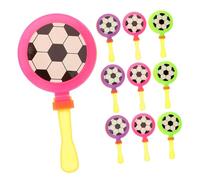 Hohopeti 10 pezzi Clapper Mani Riutilizzabili per Feste di Calcio Strumenti Rumorosi per Tifo Sportivo Accessori Animazione Eventi Design e Portatile per Adulti e Ragazzi