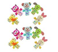 Hohopeti 10 pezzi Marionette Dito Animali Morbidi per Burattini Peluche per Racconti e Gioco Educativo Adatto e Asilo