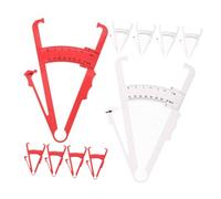 Hohopeti 10 Pezzi Plicometri Alta Sensibilità per Misurazione Grasso Corporeo Precisa Strumento Corpo Portatile per Monitoraggio Perdita Peso e Valutazione Fitness