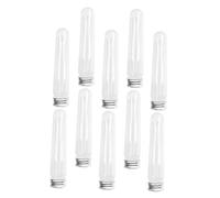 Hohopeti 10 pezzi Tubetti Trasparenti per Lacci da Scarpe con Chiusura Contenitori Elastici per Viaggio e Sport Organizer per Stoccaggio Ordinato Lacci Scarpe 10PCS