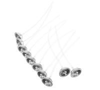 Hohopeti 10 Pezzi Valvole di Ricambio per Bomboletta Spray Ugelli in Plastica Resistenti Adatti per Verniciatura e Uso Industriale Kit Ampio per Tubo Aerosol