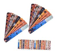 Hohopeti 100 Papa Circle Halloween Bulk Slap Bracelets Wacky Slap Bands Per Festival Party Neon Supplies Snap Purple Spider Accessori Da Per Per Giocattoli