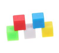 Hohopeti 100 pezzi Cubetti Didattici Colorati in Plastica per Giochi Sensoriali Educativi per Matematica Sequenze Numeriche Costruzioni e Sviluppo Creativo