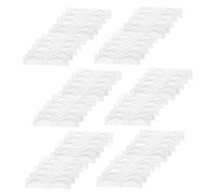 Hohopeti 100 Pezzi Eyebrow Mapping Tool With Strong Adhesive Disposable Brow Ruler Stickers For Precise Symmetrical Shaping For Beginners And Makeup Artists