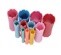 Hohopeti 100 pezzi Perm Rods per Capelli Mossi Rulli per Permanente Riutilizzabili Strumenti Styling per Capelli di Vari Formati Adatti a Tutte le Necessità Domestiche e da Salone