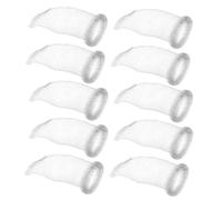 Hohopeti 10pezzi Filtro Per Tubo Scarico Della Lavatrice Rete Per Bucato Trappola Per Lanugine e Retine Resistente All Usura Rottura Per Purificare Scarico