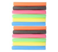 Hohopeti 12 pezzi Tubo Schiuma Protettivo per Pali Salto Colorati Tubo Imbottitura Anticollisione Facile da Installare Coperture Sicurezza per Adatto Varie Marche Salto