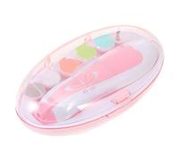 Hohopeti 1pezzi Electric Nail File Per Ragazzo Ragazza Di Strumenti Per Manicure e Taglio Unghie Elettrico e Facile Da Usare Design Compatto e Pratico Manicure Sicura Per Piccoli e Grandi