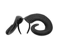 Hohopeti 1pezzi Fascia Per Capelli Per Adulti Trucco Di Halloween Fascia Per Capelli Nera Accessorio Creativo Per Festival Dei Fantasmi