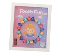 Hohopeti 1set Scatola Per La Conservazione Dei Denti Da Latte Organizzatore Per Ricordi Del Ragazzo Ragazza Design Unico e Decorativo Per Cameretta Comparto Per Facile Classificazione